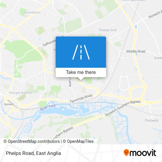 Phelps Road map