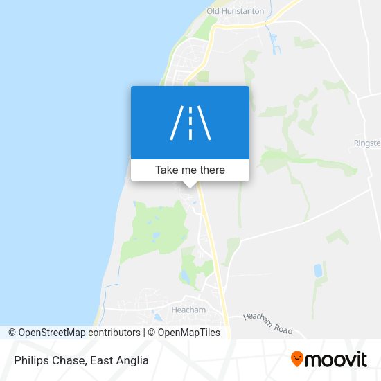 Philips Chase map