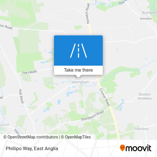 Phillipo Way map