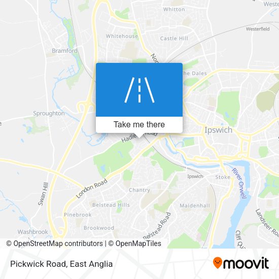 Pickwick Road map
