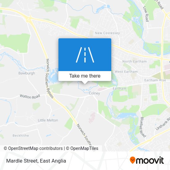 Mardle Street map