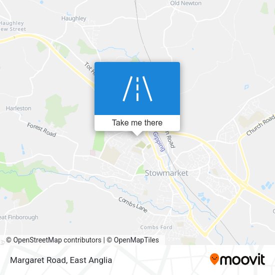 Margaret Road map
