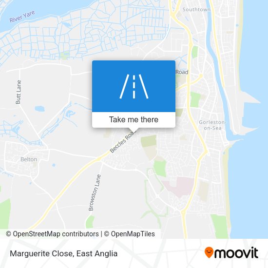 Marguerite Close map