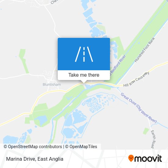 Marina Drive map