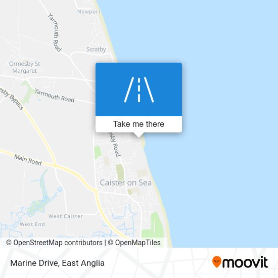 Marine Drive map