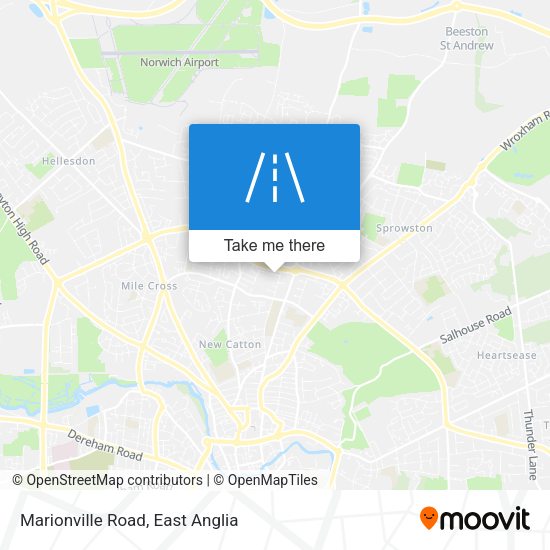 Marionville Road map