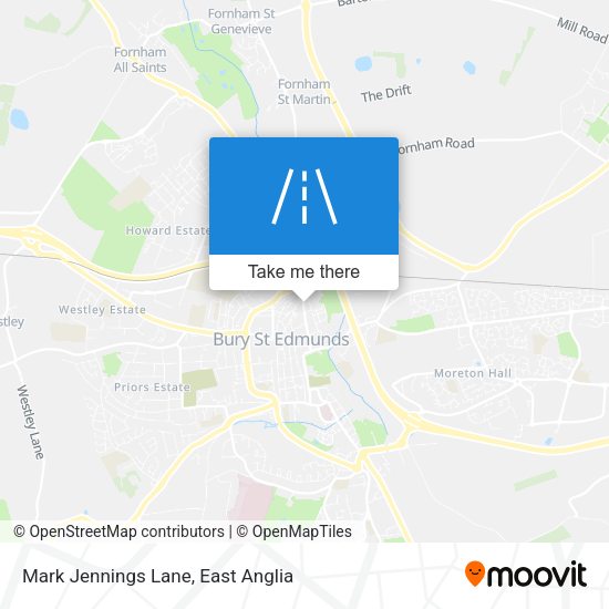 Mark Jennings Lane map