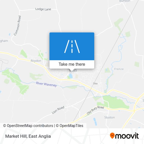 Market Hill map
