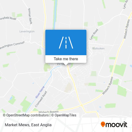 Market Mews map