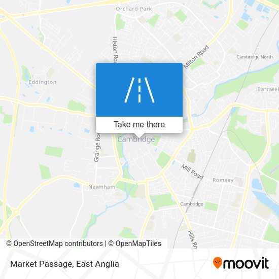 Market Passage map