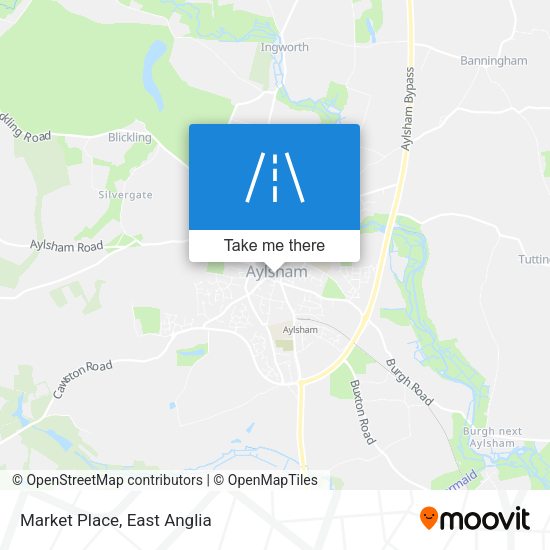 Market Place map