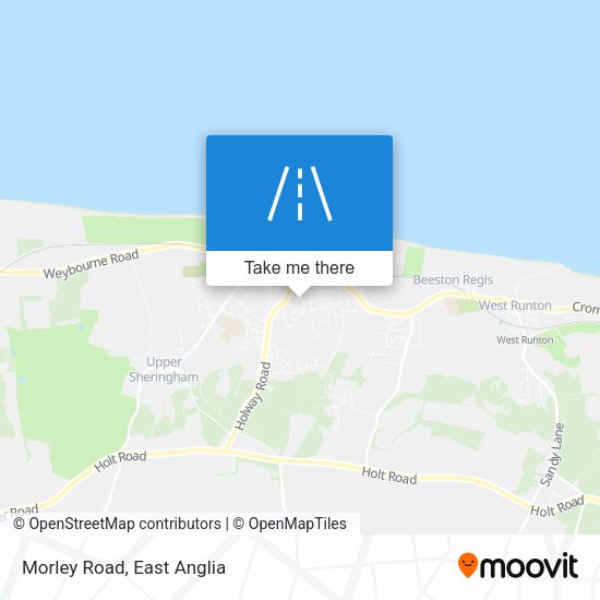Morley Road map