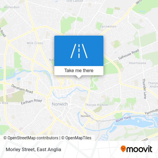 Morley Street map