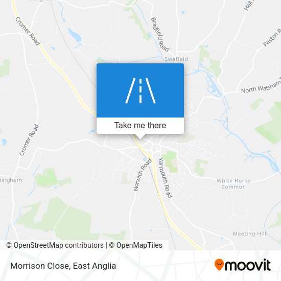 Morrison Close map