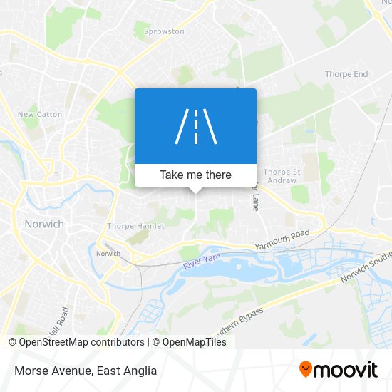 Morse Avenue map