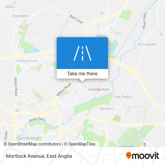 Mortlock Avenue map