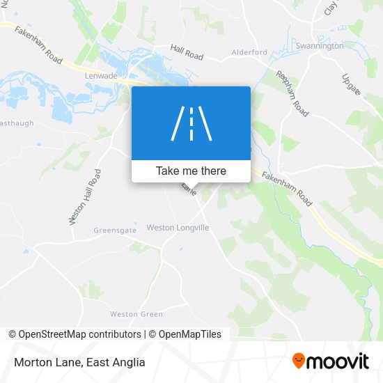 Morton Lane map