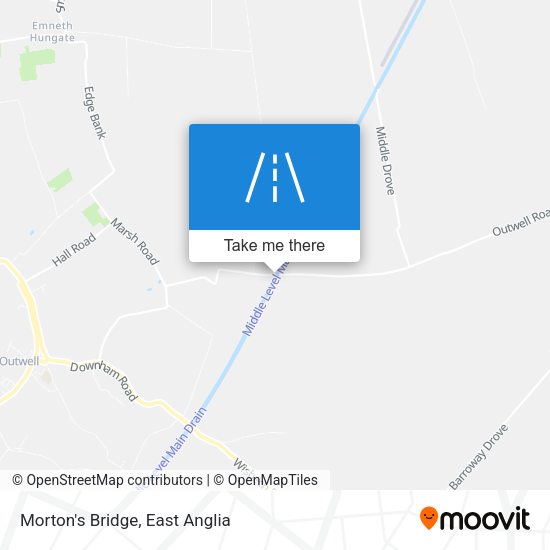 Morton's Bridge map
