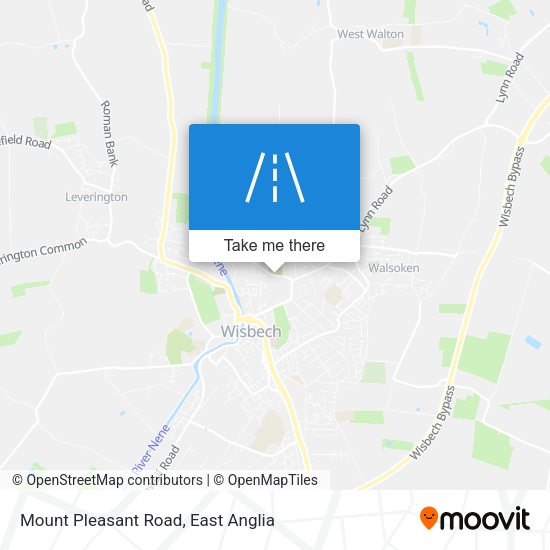 Mount Pleasant Road map