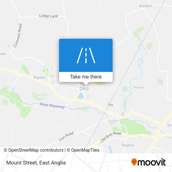 Mount Street map