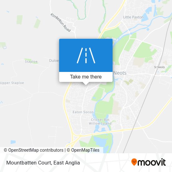 Mountbatten Court map