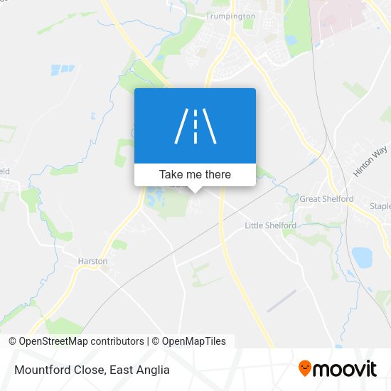 Mountford Close map