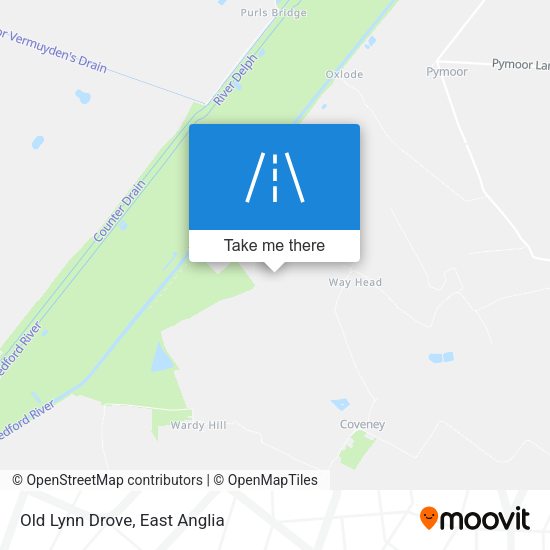 Old Lynn Drove map
