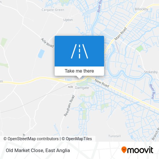 Old Market Close map