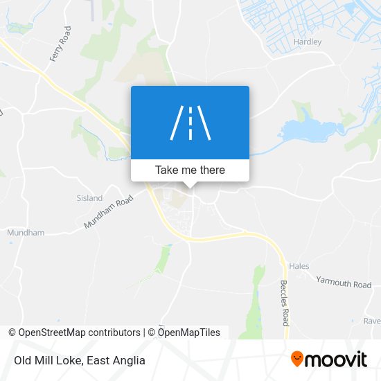 Old Mill Loke map