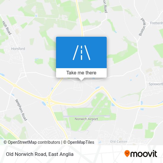 Old Norwich Road map