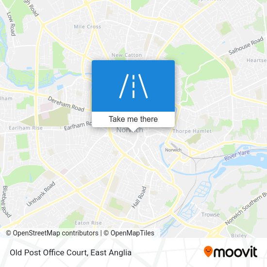 Old Post Office Court map
