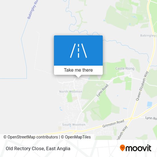 Old Rectory Close map