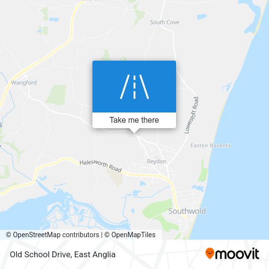 Old School Drive map