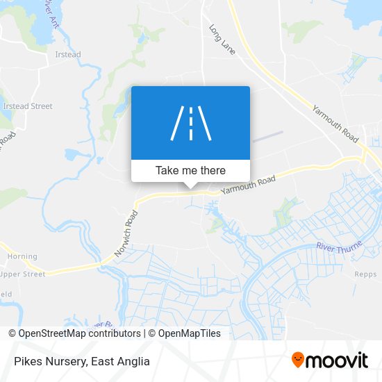 Pikes Nursery map