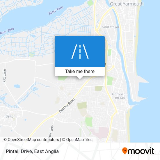 Pintail Drive map
