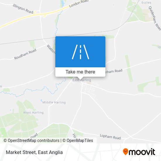 Market Street map