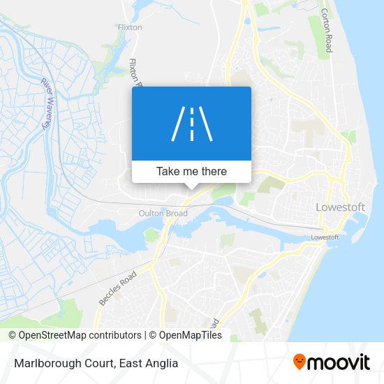 Marlborough Court map