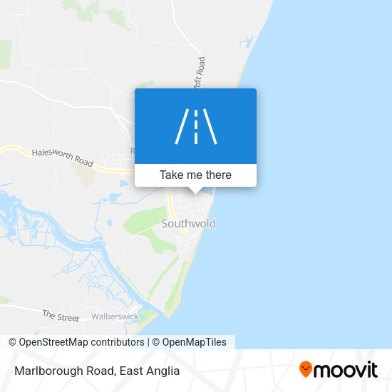 Marlborough Road map