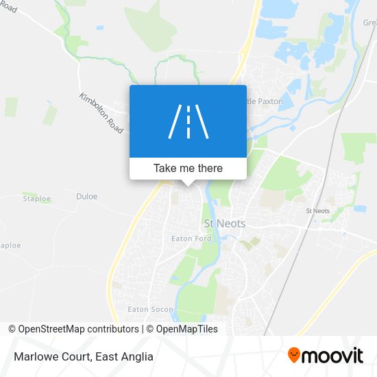 Marlowe Court map