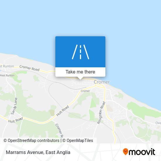 Marrams Avenue map