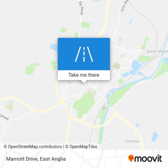 Marriott Drive map