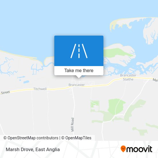 Marsh Drove map