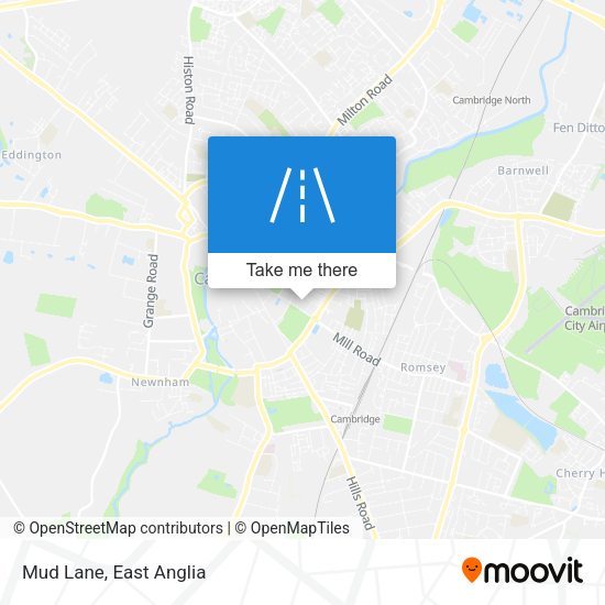 Mud Lane map