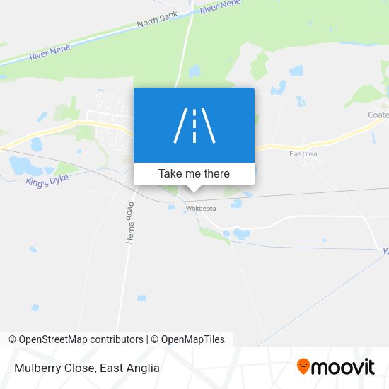Mulberry Close map