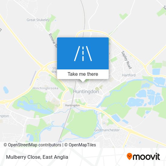 Mulberry Close map