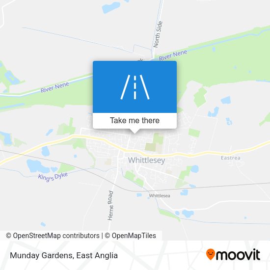 Munday Gardens map