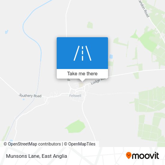 Munsons Lane map