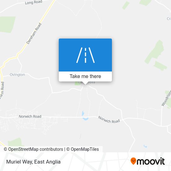 Muriel Way map