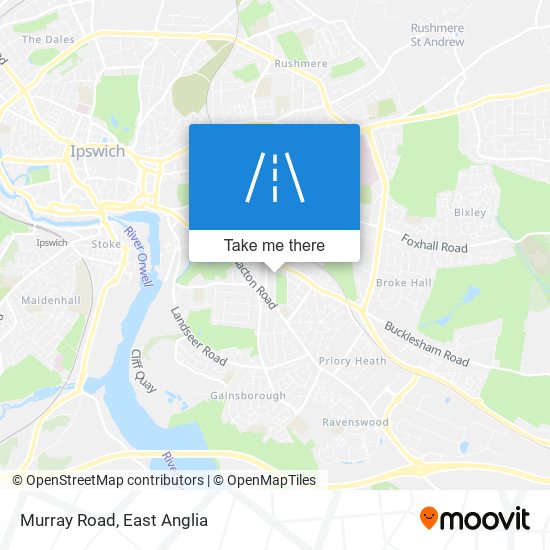 Murray Road map