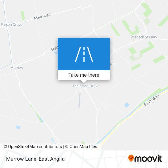 Murrow Lane map